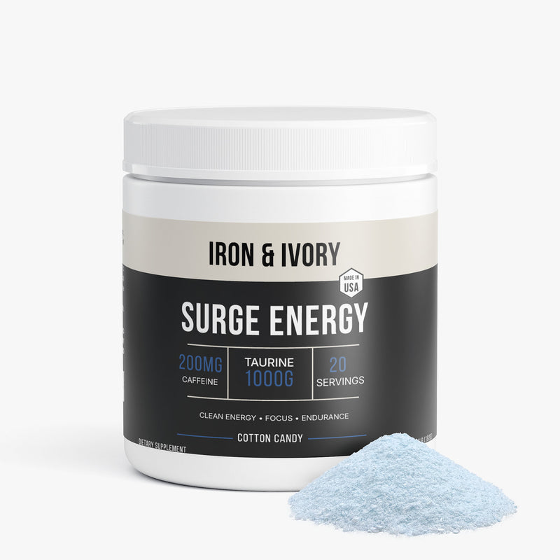 Surge Energy Powder — Cotton Candy