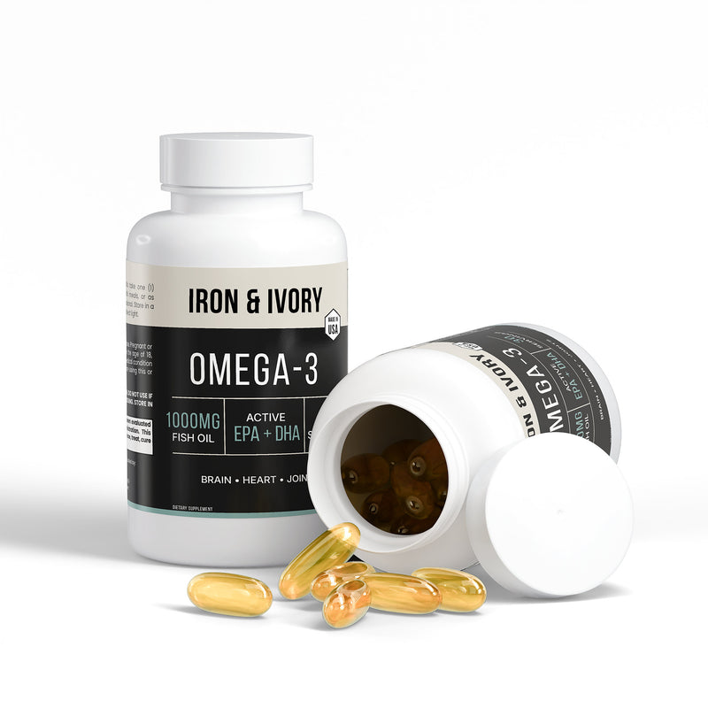 Omega-3 Fish Oil — EPA 180mg + DHA 120mg