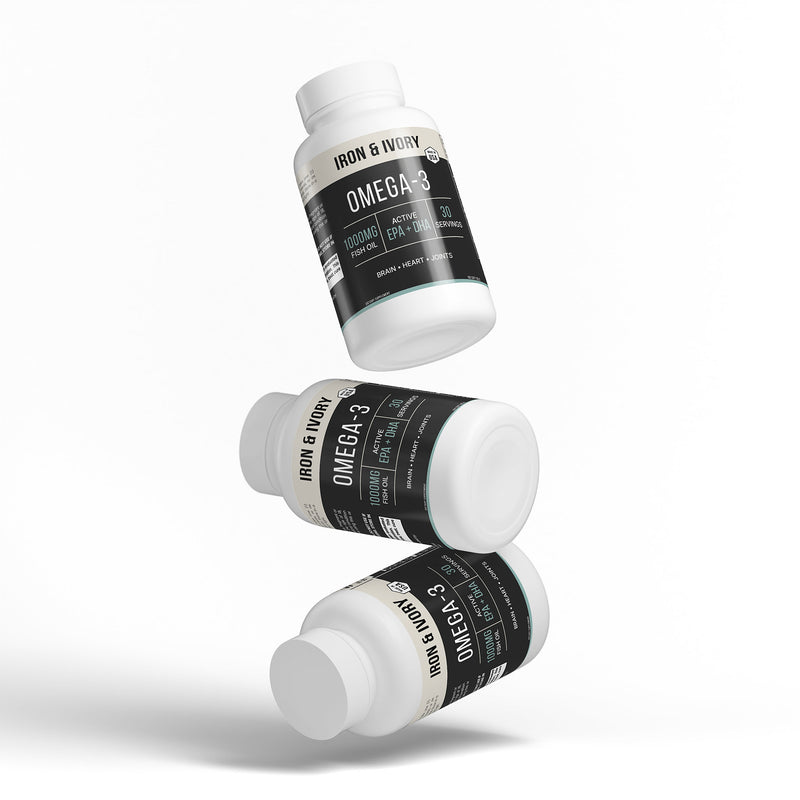 Omega-3 Fish Oil — EPA 180mg + DHA 120mg