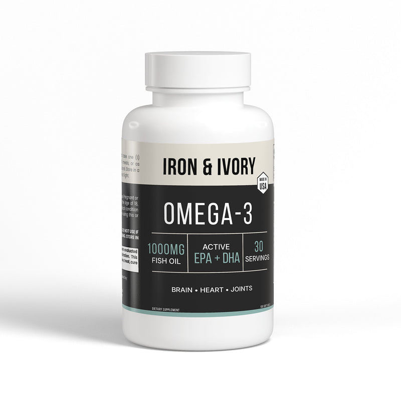 Omega-3 Fish Oil — EPA 180mg + DHA 120mg
