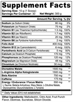 Pre-Workout Powder — Fruit Punch